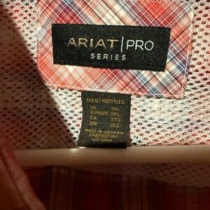 Ariat Pro Series Men's Multicolor Plaid Shirt